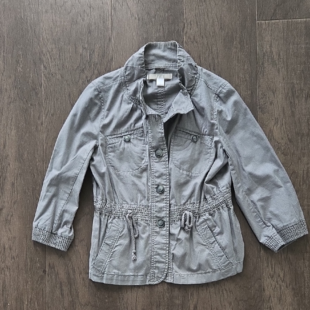 LOFT Kids Gray Jean Jacket